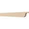 Ekena Millwork 2in. W x 4in. H x 36in. L Del Monte Woodgrain TimberThane Rafter Tail, Primed Tan RFTUR02X04X36DELRCPR - alternate 1